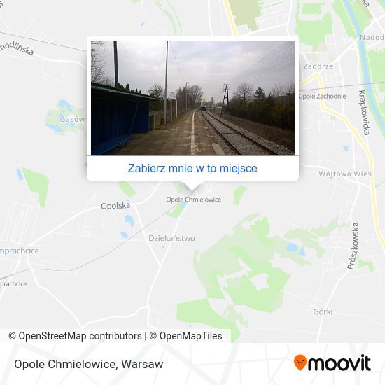 Mapa Opole Chmielowice