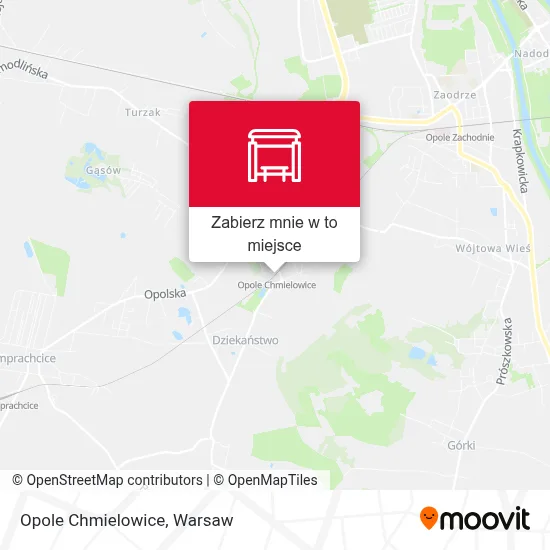 Mapa Opole Chmielowice
