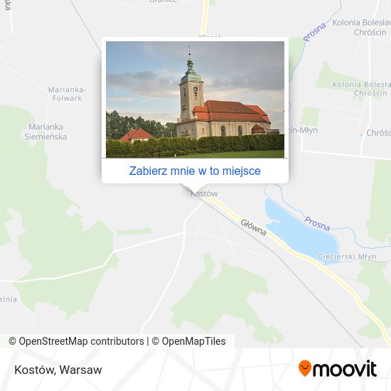 Mapa Kostów