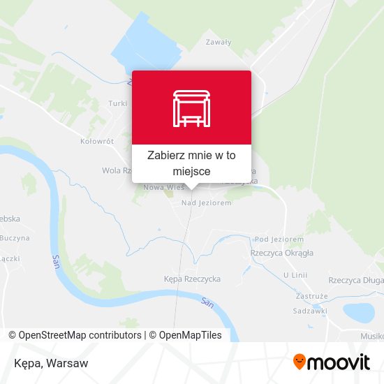 Mapa Kępa