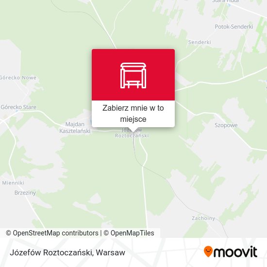 Mapa Józefów Roztoczański