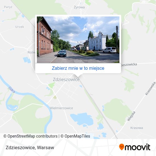 Mapa Zdzieszowice