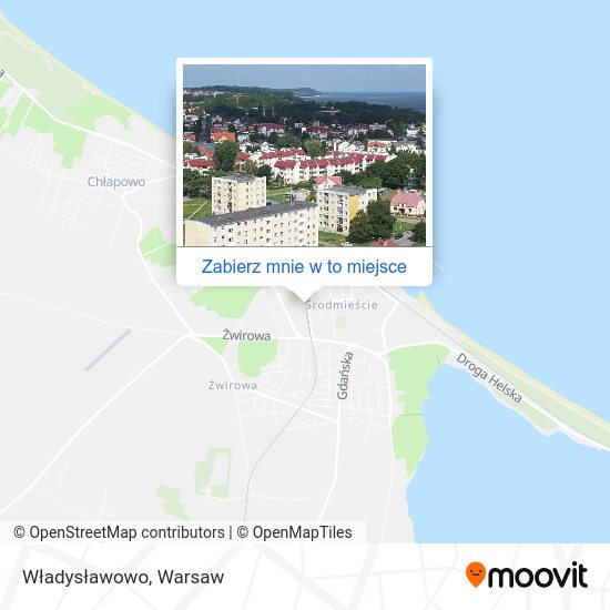 Mapa Władysławowo