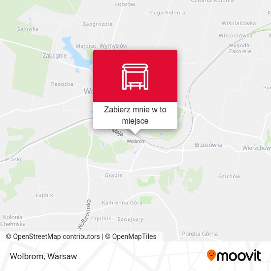 Mapa Wolbrom