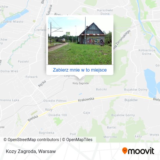 Mapa Kozy Zagroda