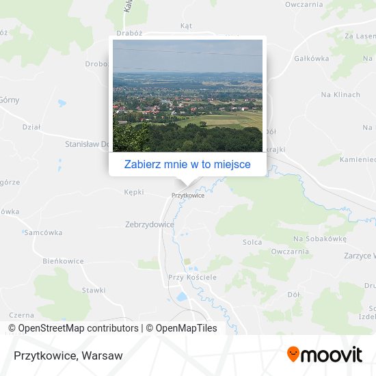 Mapa Przytkowice