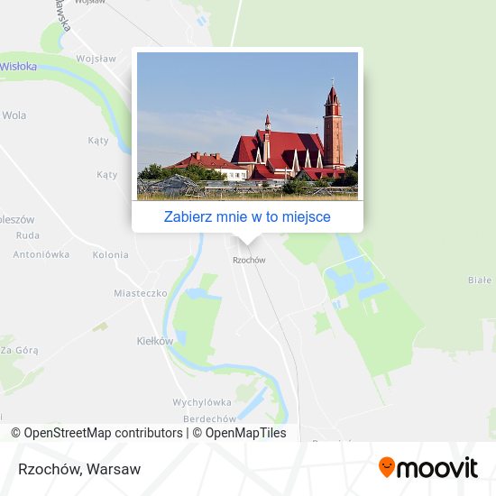 Mapa Rzochów