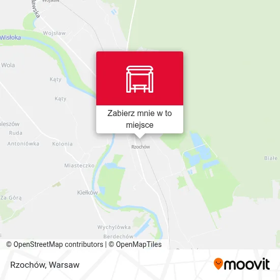 Mapa Rzochów