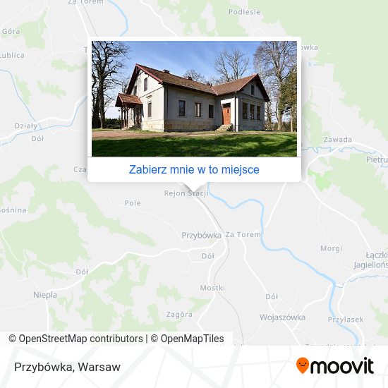 Mapa Przybówka