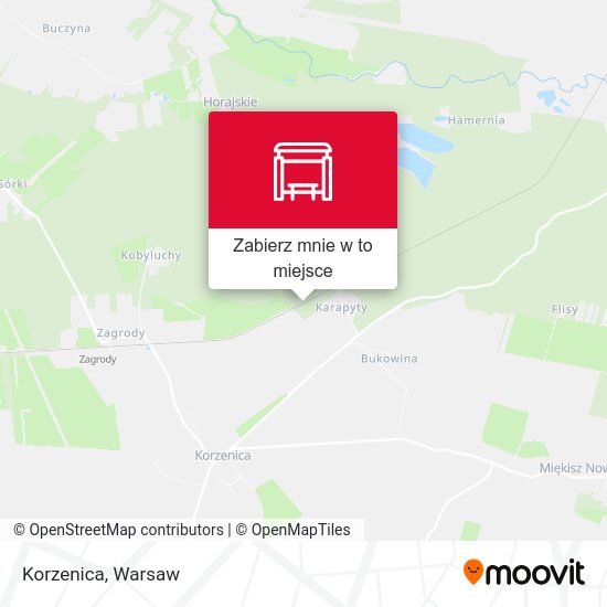 Mapa Korzenica