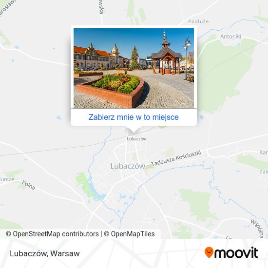 Mapa Lubaczów