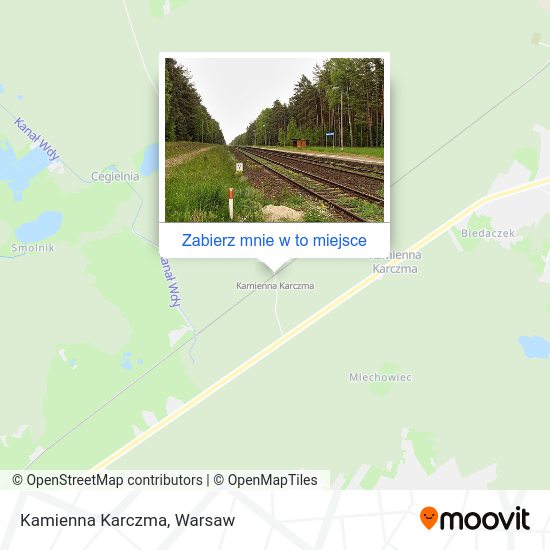 Mapa Kamienna Karczma