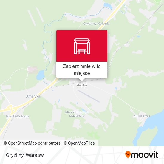 Mapa Gryźliny