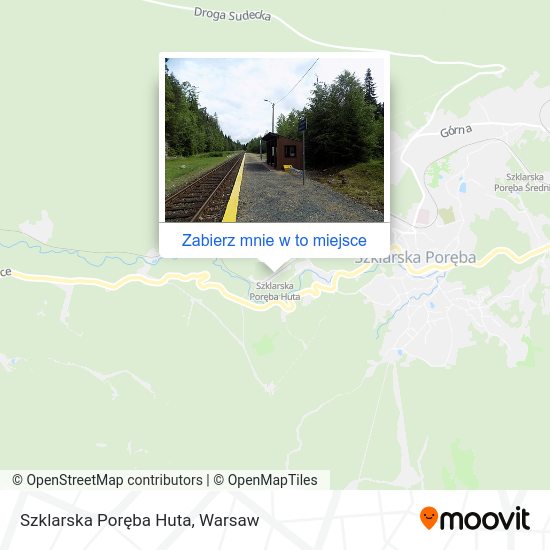 Mapa Szklarska Poręba Huta