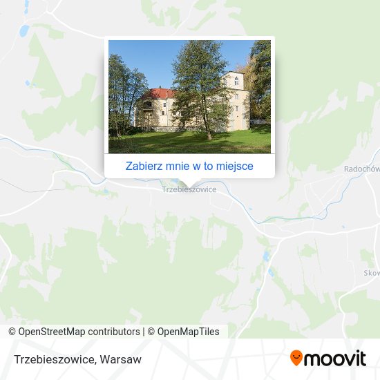 Mapa Trzebieszowice