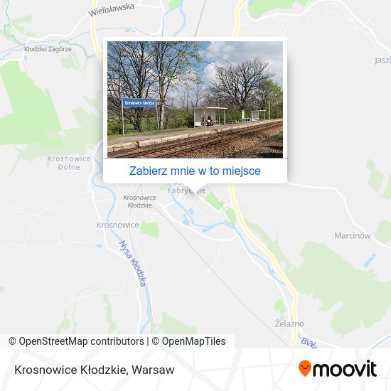 Mapa Krosnowice Kłodzkie