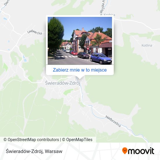 Mapa Świeradów-Zdrój