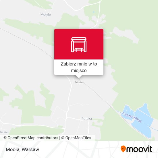 Mapa Modła