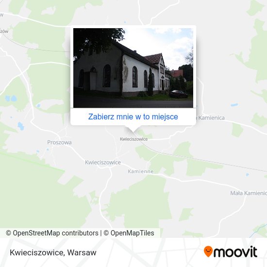 Mapa Kwieciszowice