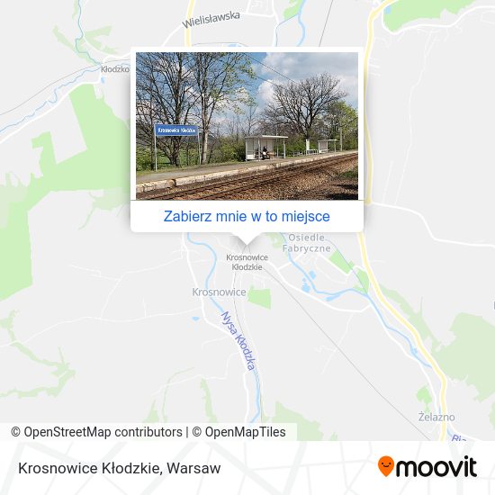 Mapa Krosnowice Kłodzkie