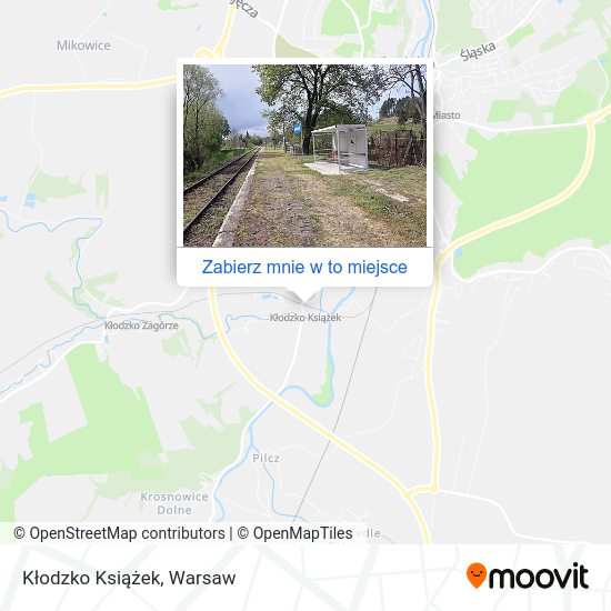 Mapa Kłodzko Książek