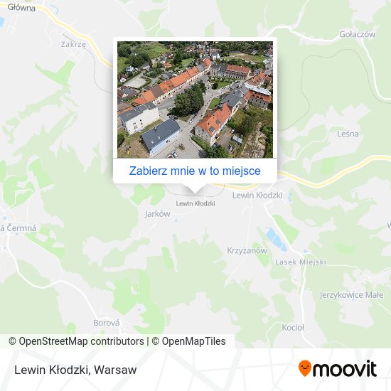 Mapa Lewin Kłodzki