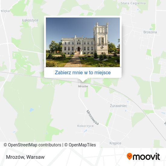 Mapa Mrozów