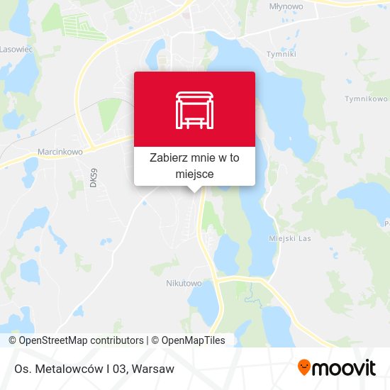 Mapa Os. Metalowców I 03