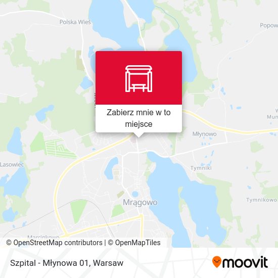 Mapa Szpital - Młynowa 01