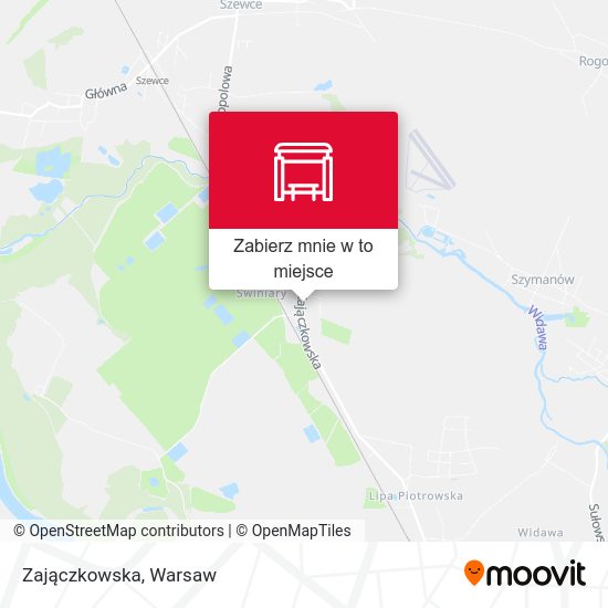 Mapa Zajączkowska