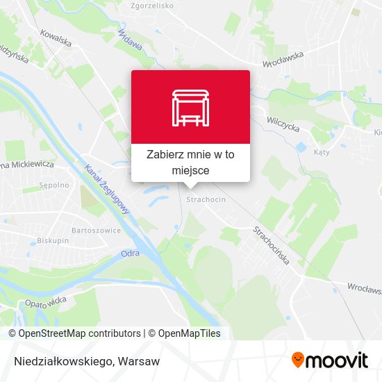 Mapa Niedziałkowskiego