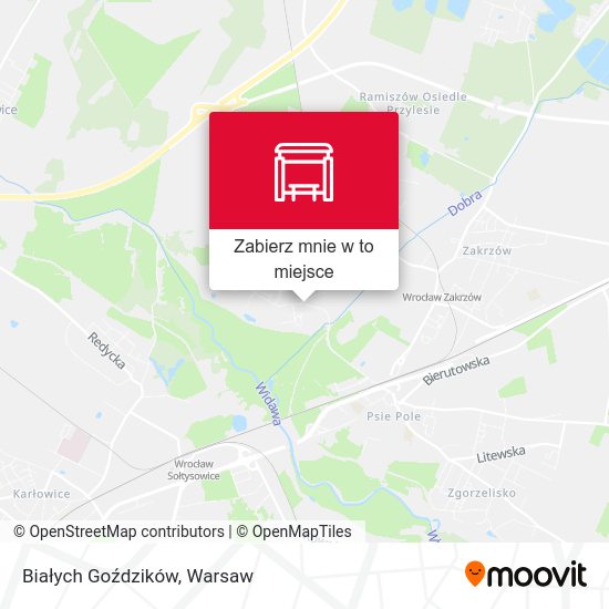 Mapa Białych Goździków