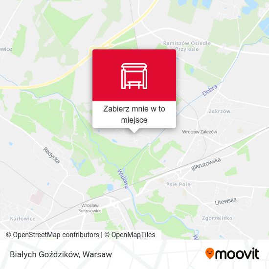 Mapa Białych Goździków