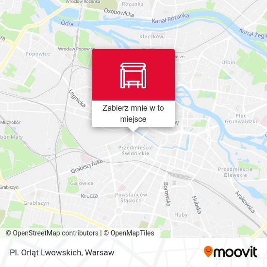 Mapa Pl. Orląt Lwowskich