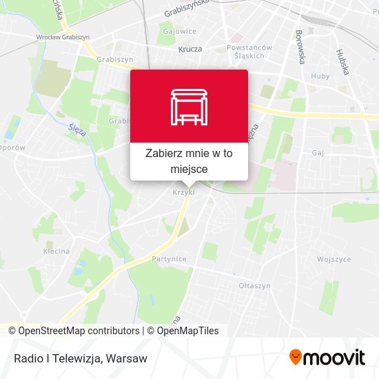 Mapa Radio I Telewizja