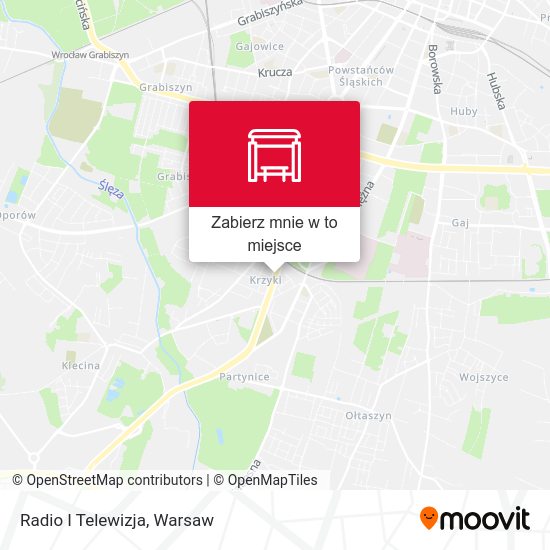 Mapa Radio I Telewizja