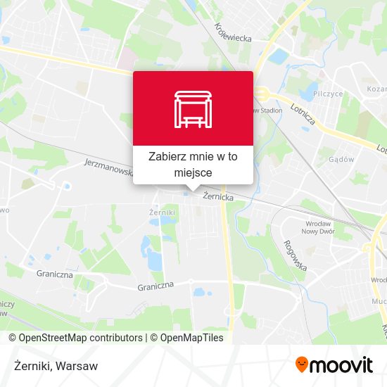 Mapa Żerniki