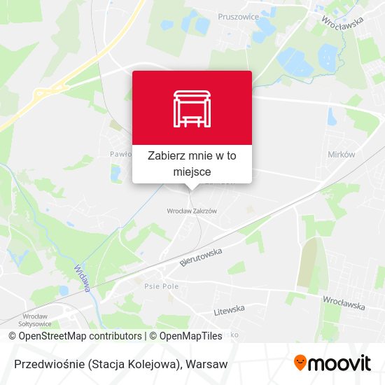 Mapa Przedwiośnie (Stacja Kolejowa)