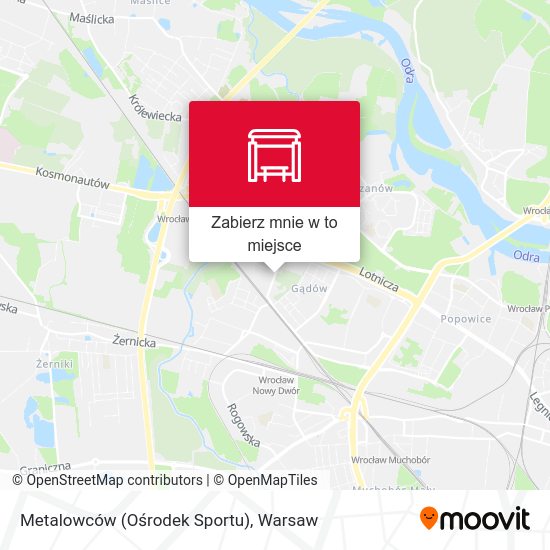 Mapa Metalowców (Ośrodek Sportu)