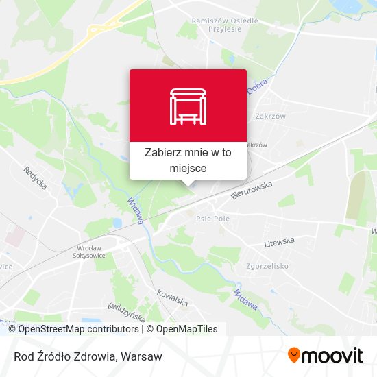 Mapa Rod Źródło Zdrowia