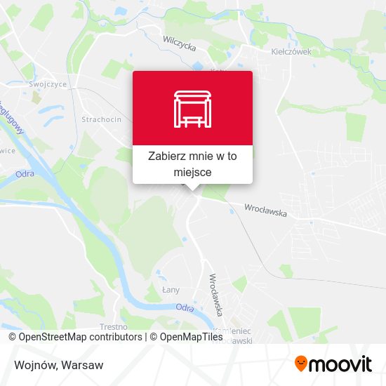 Mapa Wojnów