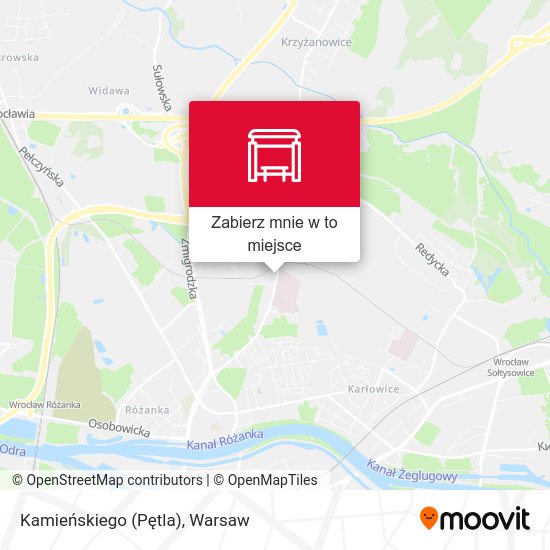 Mapa Kamieńskiego (Pętla)