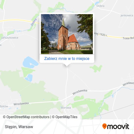 Mapa Stępin