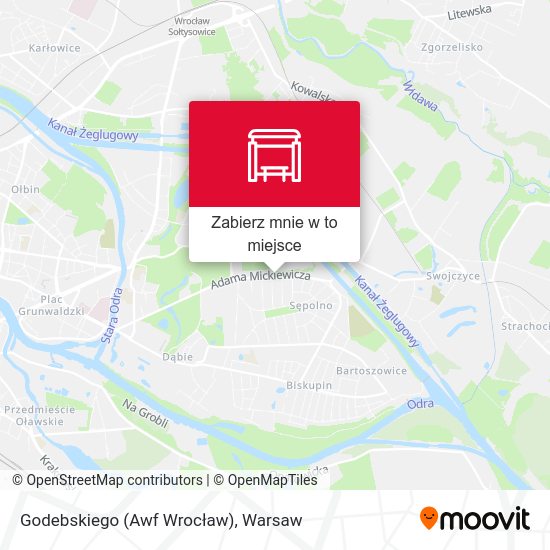 Mapa Godebskiego (Awf Wrocław)