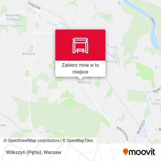 Mapa Wilkszyn (Pętla)