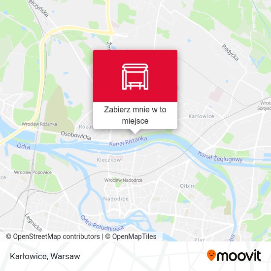 Mapa Karłowice