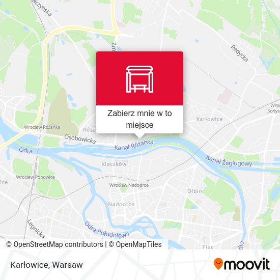 Mapa Karłowice