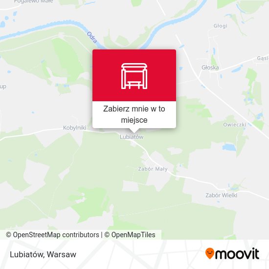 Mapa Lubiatów