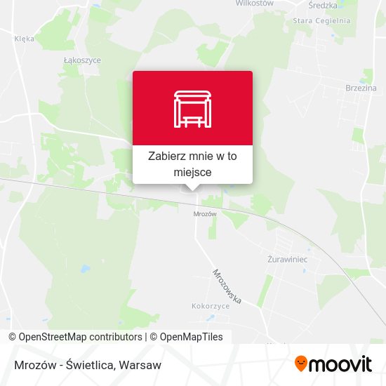 Mapa Mrozów - Świetlica