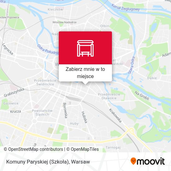 Mapa Komuny Paryskiej (Szkoła)